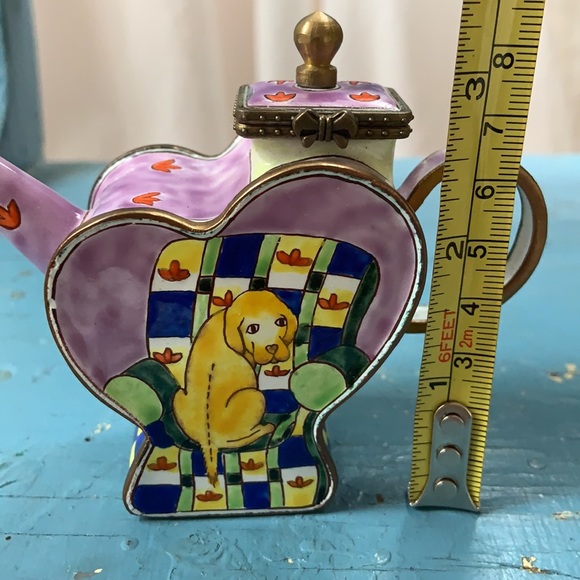 Kelvin Chen enamel miniature teapot - Picture 5 of 7